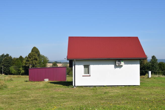 Domek wypoczynkowy 60m2 na działce 8,3a- Dylągowa.