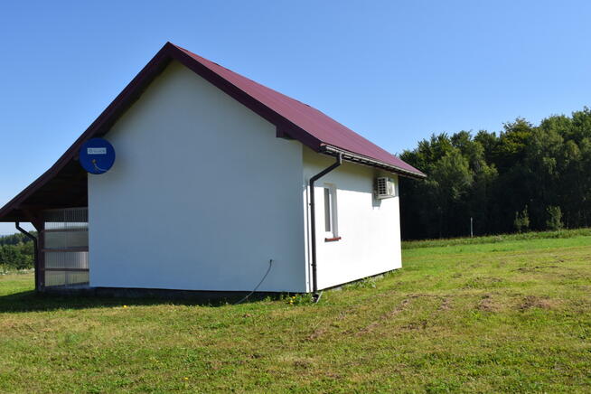 Domek wypoczynkowy 60m2 na działce 8,3a- Dylągowa.