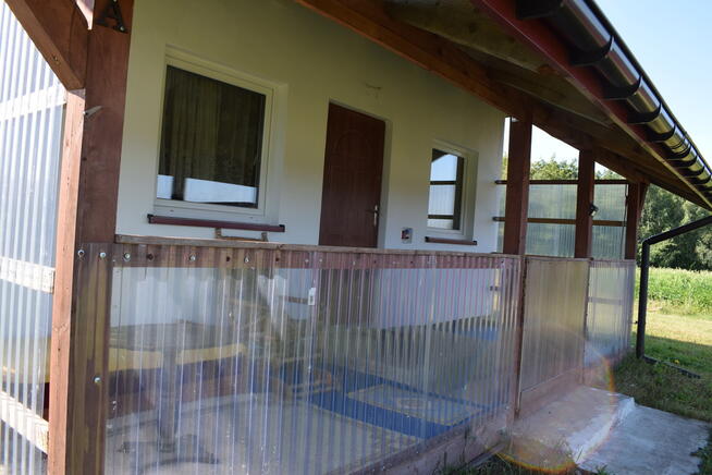 Domek wypoczynkowy 60m2 na działce 8,3a- Dylągowa.