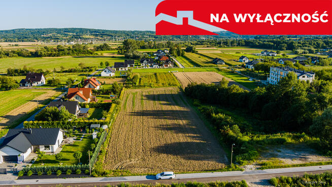 Atrakcyjna działka budowlana w Koszycach Wielkich