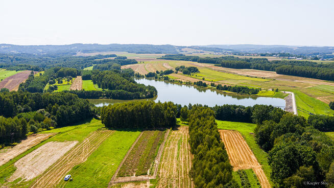 Działka nad zalewem w Skrzyszowie
