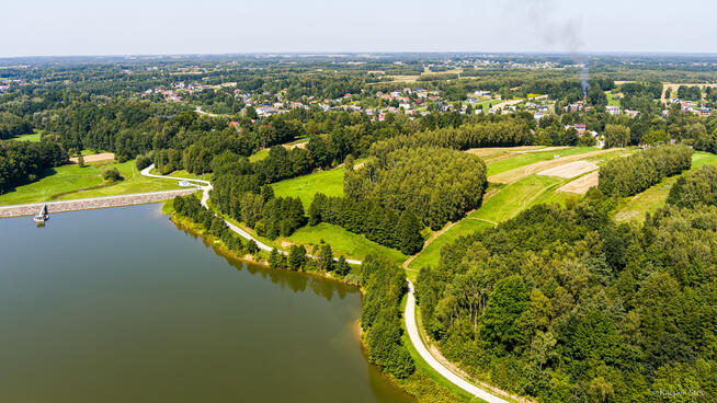 Działka nad zalewem w Skrzyszowie