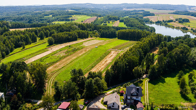 Działka nad zalewem w Skrzyszowie
