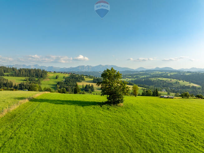 Działka widokowa Czerwienne