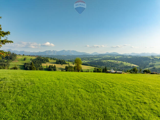 Działka widokowa Czerwienne