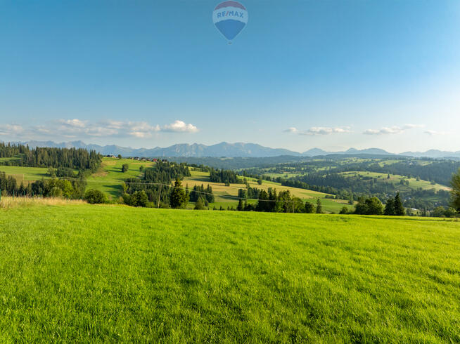 Działka widokowa Czerwienne