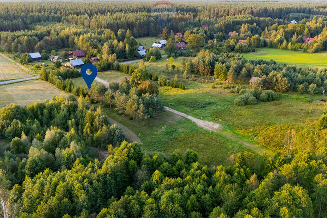 Działka budowlana nad jeziorem k/Augustowa