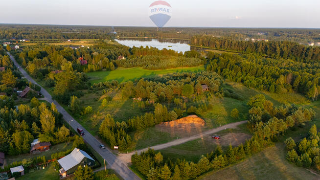 Działka budowlana nad jeziorem k/Augustowa