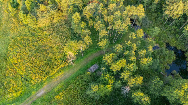 Działka budowlana nad jeziorem k/Augustowa