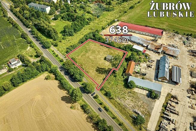 Działka inwestycyjna z WZ, 3.745 m²