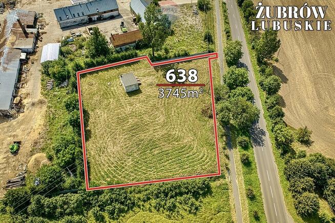 Działka inwestycyjna z WZ, 3.745 m²
