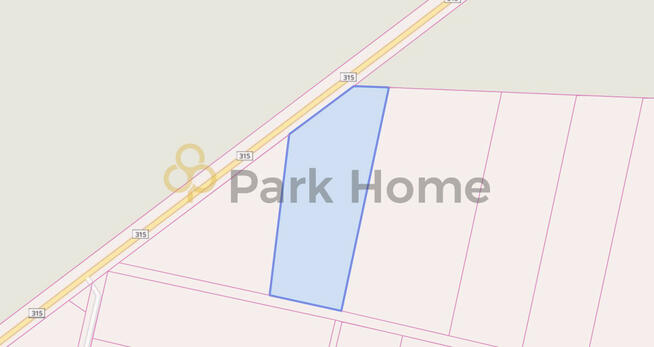 Działka usługowa Przyborów gm. Nowa Sól,