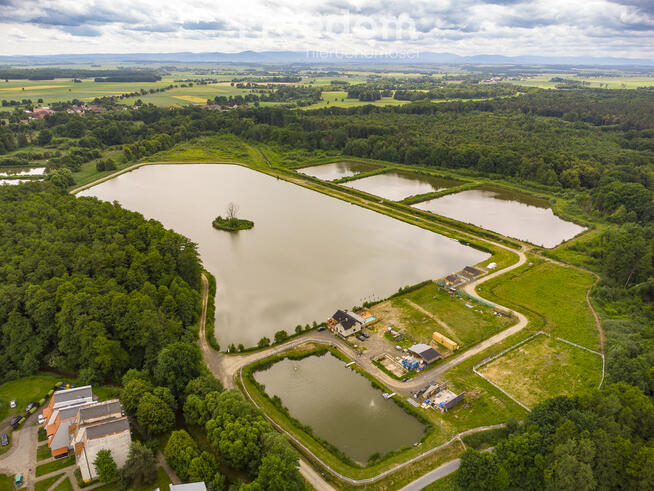 ,,Łowisko"- dom, stawy i domki letniskowe - 20 ha!