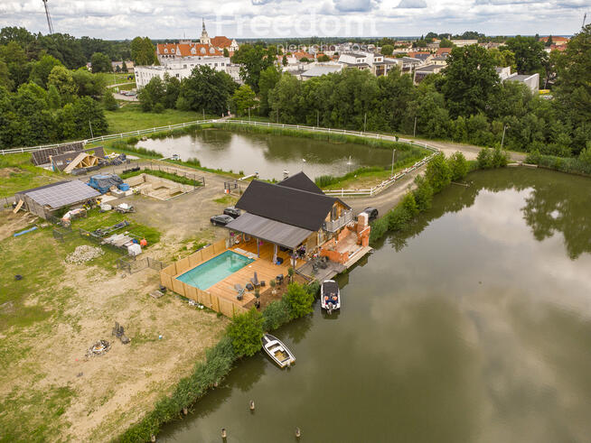 ,,Łowisko"- dom, stawy i domki letniskowe - 20 ha!