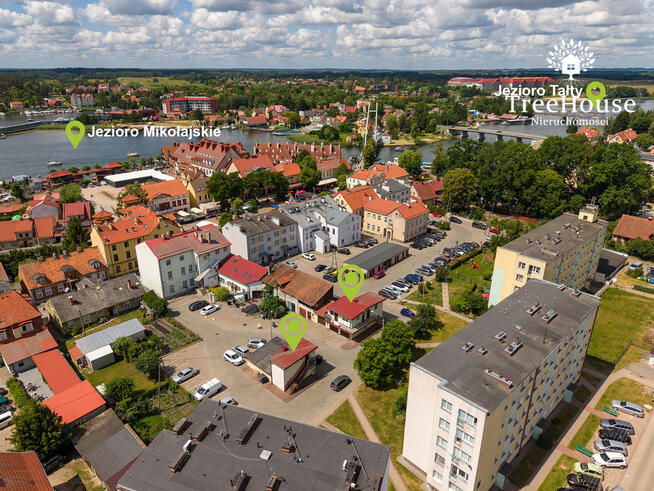 Kawalerka z garażem w centrum Mikołajek