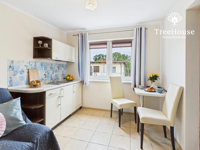 Kawalerka z garażem w centrum Mikołajek