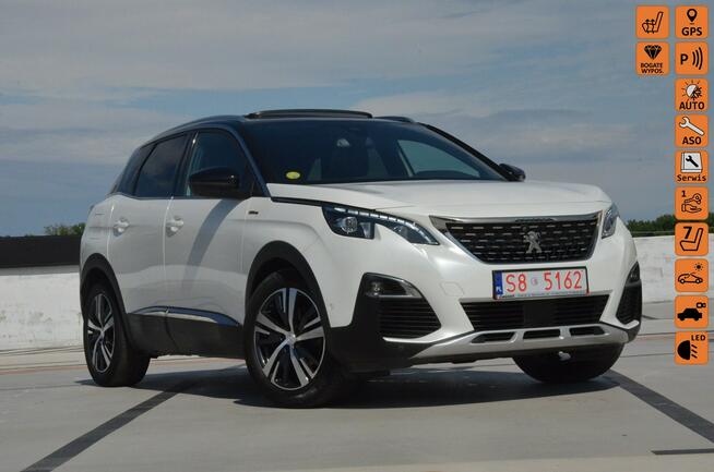 Peugeot 3008 2.0 Blue-HDi 150 GT Panorama/Ele.fotele/Nawigacja/Kamera/Alu/Skóra/Hak