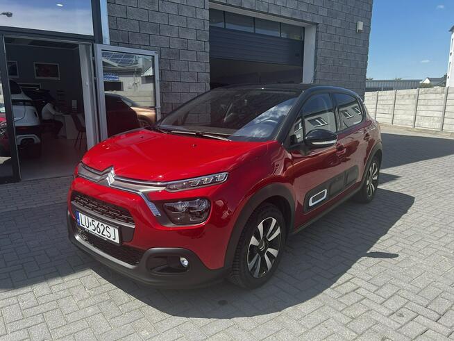 Citroen C3 1.2 PT MAX Czerwona perła czarny dach Automat