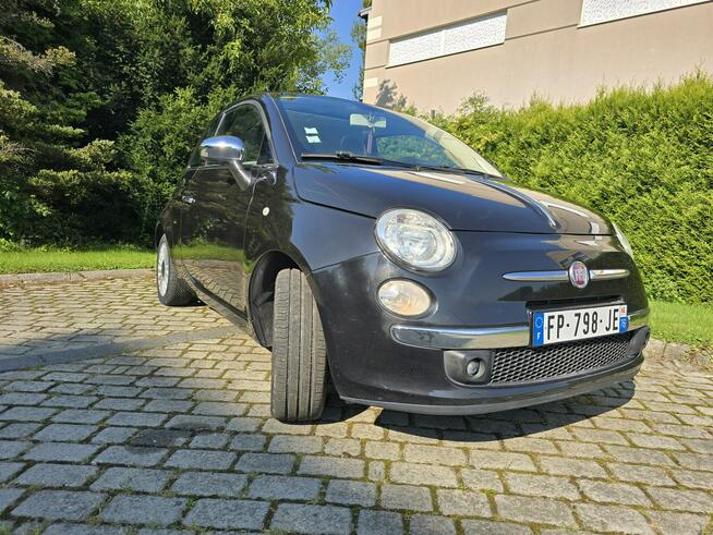 Fiat 500 szklany dach