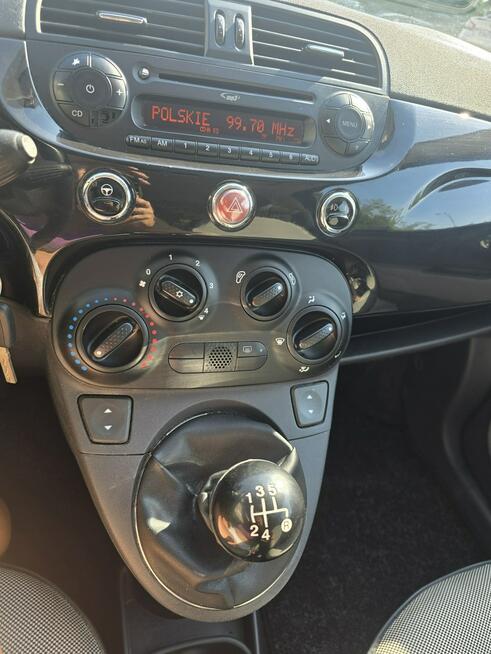 Fiat 500 szklany dach