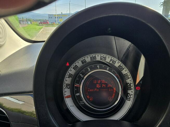 Fiat 500 szklany dach