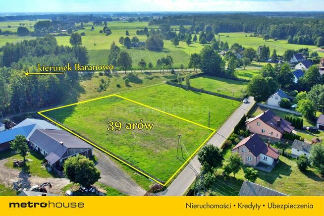 Działka budowlana w miejscowości Czerwińskie