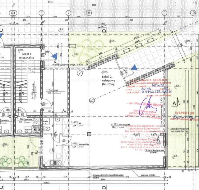 Lokal użytkowy Szczecin Bezrzecze, Szeroka