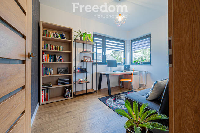 Nowoczesny dom, styl stodoła, 900 m² działki