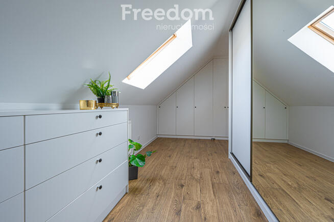 Nowoczesny dom, styl stodoła, 900 m² działki