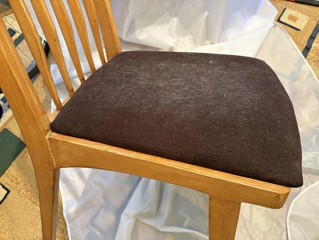 Modernistyczne krzesła PRL Rajmund Hałas - 2 szt