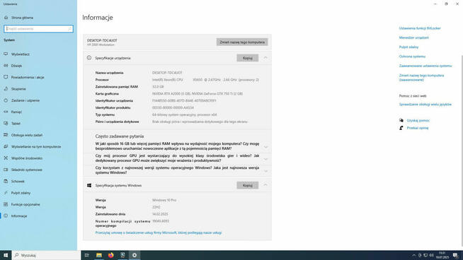 Stacja robocza HP Z800 Workstation z monitorem V7