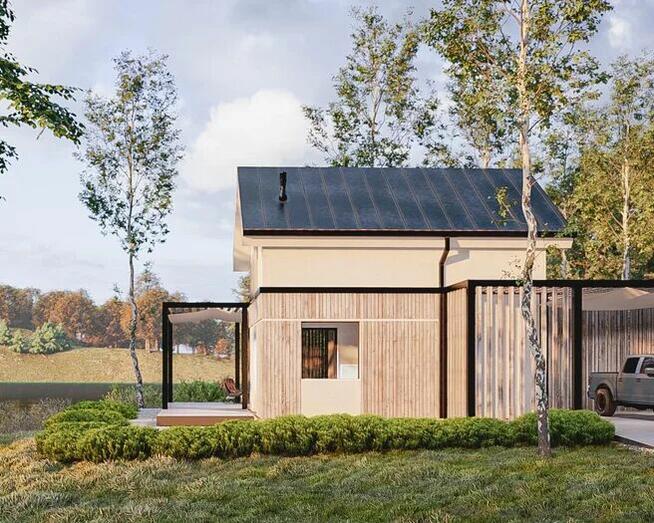 Dom drewniany modułowy Kaszuby Pomorze | Projekt + Budowa