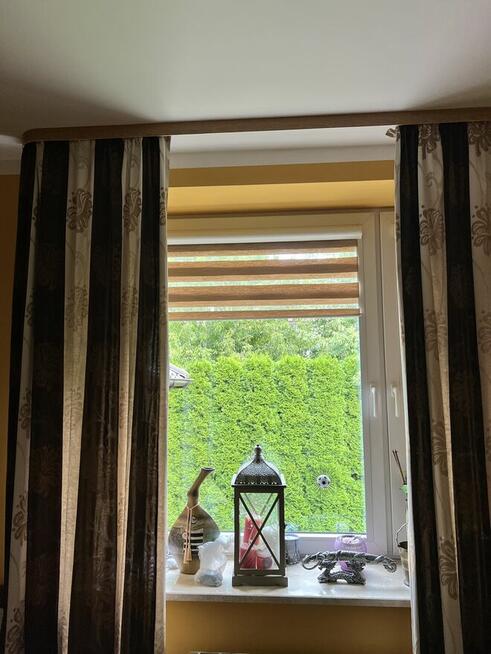 Zaslony uzywane wys 265cm i szer 150 cm