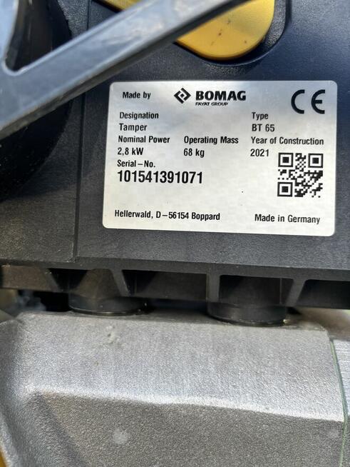 Skoczek BOMAG BT 65
