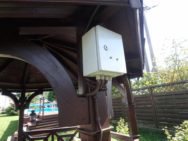 Basen stelażowy owalny