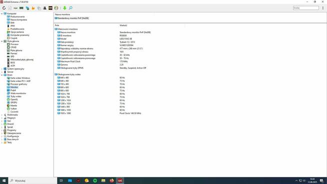 Stacja robocza HP Z800 Workstation z monitorem V7