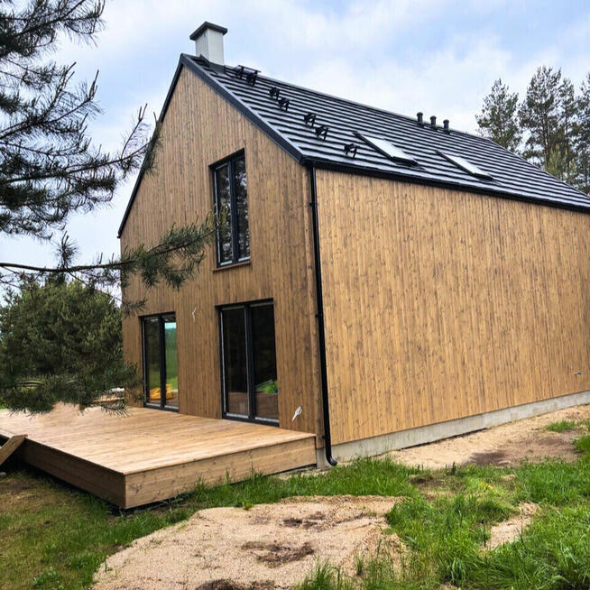 Dom drewniany Waszyngton Projekt + budowa