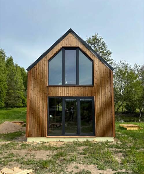 Dom drewniany modułowy Kaszuby Pomorze | Projekt + Budowa
