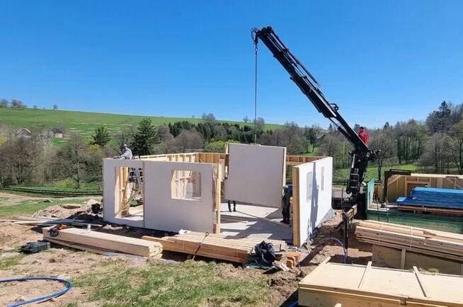 Dom drewniany modułowy Kaszuby Pomorze | Projekt + Budowa