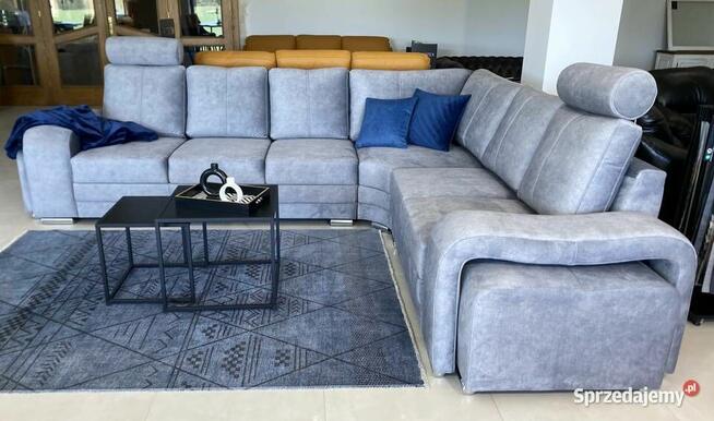 Narożnik Enzo 316x260cm skóra naturalna lub tkanina premium