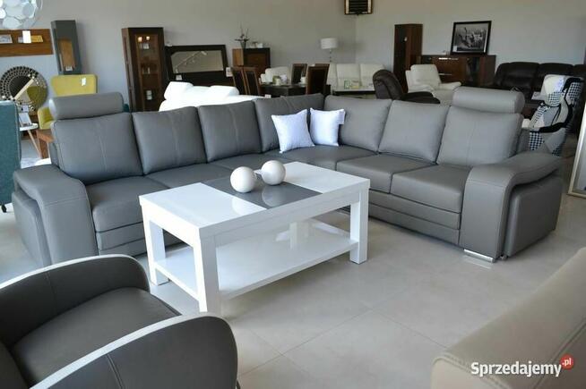 Narożnik Enzo 316x260cm skóra naturalna lub tkanina premium