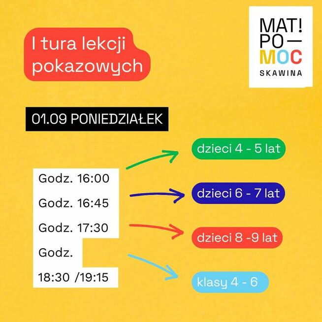 Zajęcia dla dzieci i młodzieży