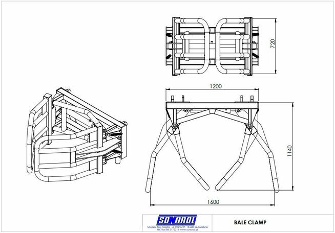 Chwytak do bel, balotów Sonarol