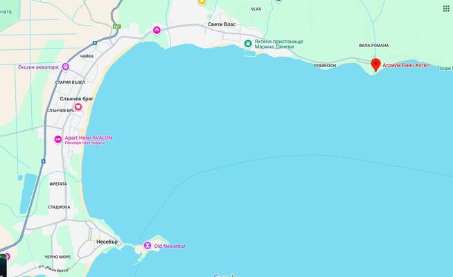 Bułgaria na plaży.