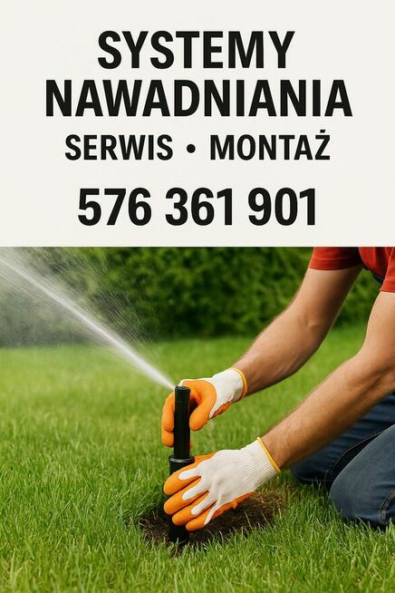Systemy nawadniania serwis i montaż