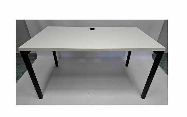 Biurko proste MDD 140x80 białe - duża ilość