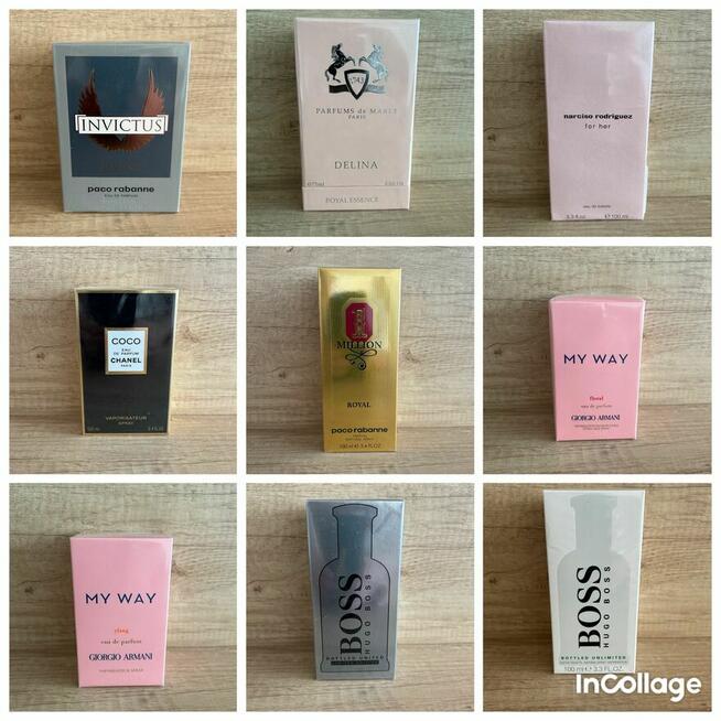 Perfumy damskie I męskie oryginalne hurt 1:1 i testery