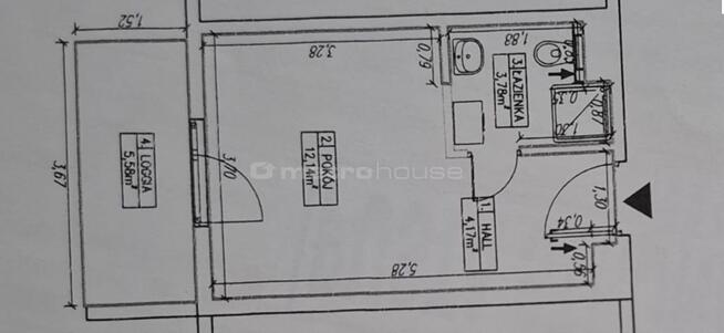 Gotowy do zamieszkania, klimatyzacja, balkon