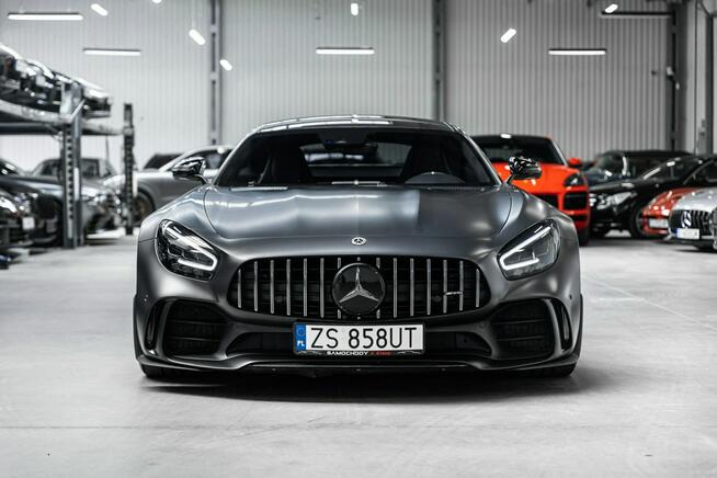 Mercedes AMG GT R 585KM. Skrętna oś. Burmester High End. Karbon. Gwarancja 03.2026.