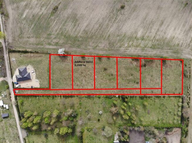 Działka budowlana Kościernica gm. Polanów, Kościernica